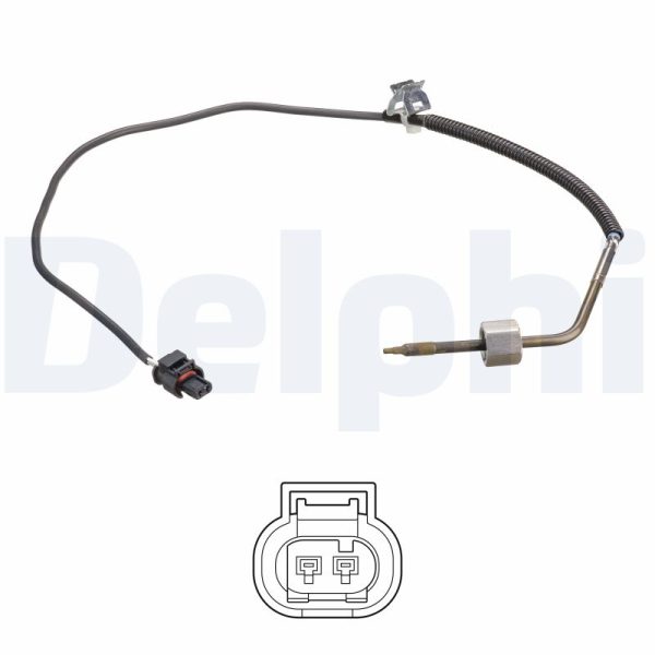 Senzor temperatura gaze evacuare MERCEDES-BENZ A-CLASS (W169) A 200 CDI (169.308, 169.008) diesel 136 cai DELPHI TS30101