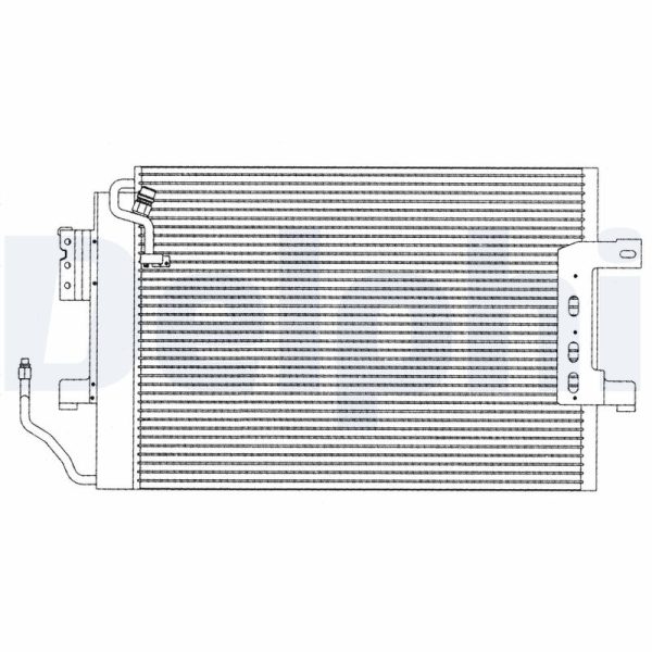 Condensator climatizare MERCEDES-BENZ A-CLASS (W168) A 160 (168.033, 168.133) benzina 102 cai DELPHI TSP0225210