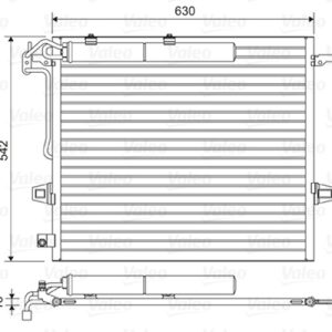 Condensator climatizare MERCEDES-BENZ A-CLASS limuzina (V177) AMG A 35 4-matic (177.151) benzina 306 cai VALEO 814025