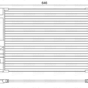Condensator climatizare MERCEDES-BENZ A-CLASS (W176) A 180 CDI / d (176.012) diesel 109 cai VALEO 814035