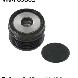 Fulie alternator MERCEDES-BENZ A-CLASS (W176) A 200 (176.043) benzina 156 cai SKF VKM 03801