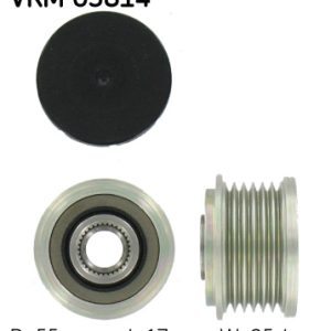 Fulie alternator MERCEDES-BENZ M-CLASS (W163) ML 270 CDI (163.113) diesel 163 cai SKF VKM 03814