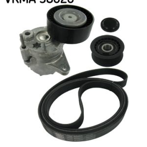 Set curea transmisie cu caneluri MERCEDES-BENZ M-CLASS (W163) ML 270 CDI (163.113) diesel 163 cai SKF VKMA 38020