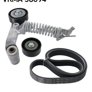 Set curea transmisie cu caneluri MERCEDES-BENZ A-CLASS (W176) A 220 CDI (176.003) diesel 170 cai SKF VKMA 38094