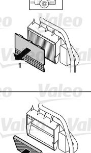 Filtru polen MERCEDES-BENZ ACTROS 2640, 2640 L diesel 394 cai VALEO 716017