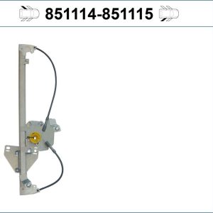Mecanism actionare geam MERCEDES-BENZ A-CLASS (W168) A 140 (168.031, 168.131) benzina 82 cai VALEO 851114