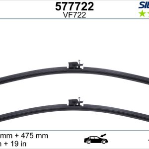 Lamela stergator MERCEDES-BENZ A-CLASS limuzina (V177) A 180 Mild-Hybrid (177.184) benzina/elector 136 cai VALEO 577722