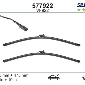 Lamela stergator MERCEDES-BENZ A-CLASS limuzina (V177) A 180 Mild-Hybrid (177.184) benzina/elector 136 cai VALEO 577922