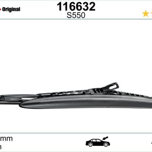 Lamela stergator MERCEDES-BENZ A-CLASS (W168) A 160 (168.033, 168.133) benzina 102 cai SWF 116632