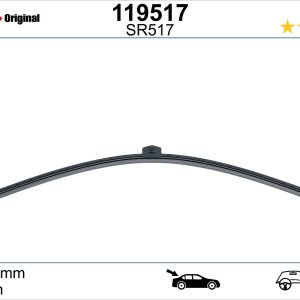 Lamela stergator MERCEDES-BENZ A-CLASS (W177) A 220 4-matic (177.045) benzina 190 cai SWF 119517