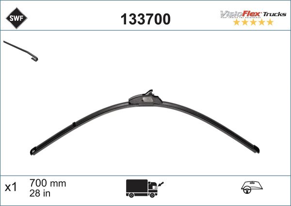 Lamela stergator MERCEDES-BENZ ACTROS 3350 K diesel 503 cai SWF 133700