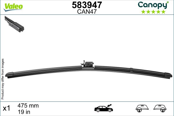 Lamela stergator MERCEDES-BENZ A-CLASS limuzina (V177) A 200 Mild-Hybrid (177.187) benzina/elector 163 cai VALEO 583947