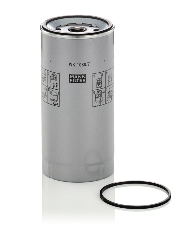 Filtru combustibil MERCEDES-BENZ ACTROS MP2 / MP3 3348 A diesel 476 cai MANN-FILTER WK 1080/7 x