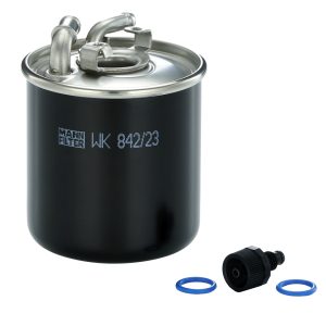 Filtru combustibil MERCEDES-BENZ A-CLASS (W169) A 160 CDI (169.006, 169.306) diesel 82 cai MANN-FILTER WK 842/23 x