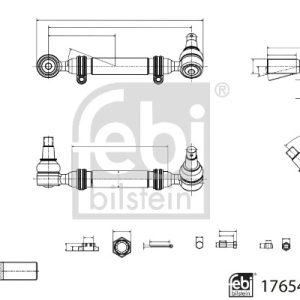 Bara directie FEBI BILSTEIN 176547 – imagine produs