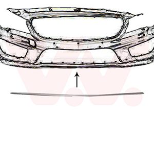 Banda de protectie bara de protectie VAN WEZEL 2937585 – imagine produs