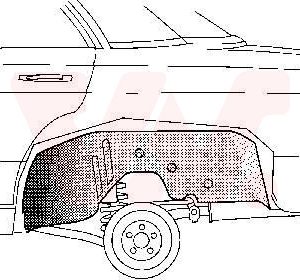 Aripa interioara VAN WEZEL 3010469 – imagine produs