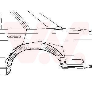 Aripa interioara VAN WEZEL 3026447 Aripa interioara VAN WEZEL 3026447 – imagine produs