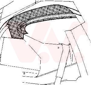 Aripa interioara VAN WEZEL 3070358 – imagine produs