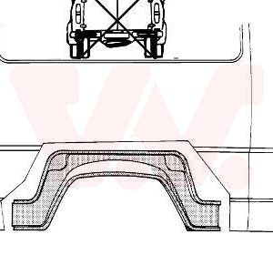 Aripa interioara VAN WEZEL 3070445 – imagine produs