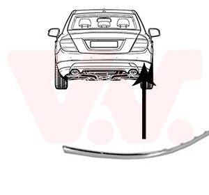 Banda de protectie bara de protectie VAN WEZEL 3091554 Banda de protectie bara de protectie VAN WEZEL 3091554 – imagine produs