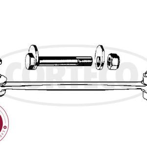 Brat suspensie roata CORTECO 49396117 – imagine produs