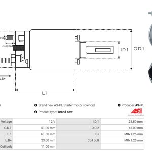 Alternator AS-PL A0483(SEG) – imagine produs