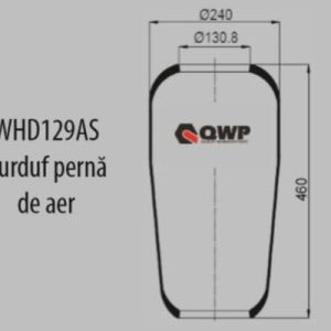 Burduf suspensie pneumatica QWP WHD129AS – Mercedes | AutoRival