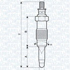 Bujie incandescenta MAGNETI MARELLI 062583003304 – imagine produs