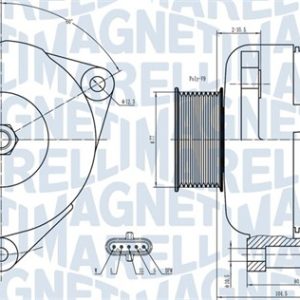 Alternator MAGNETI MARELLI 063731739010 – imagine produs