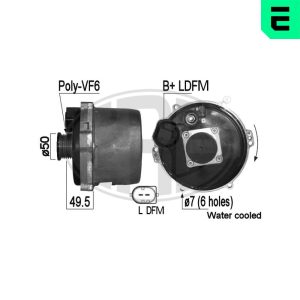 Alternator ERA 209048A – imagine produs