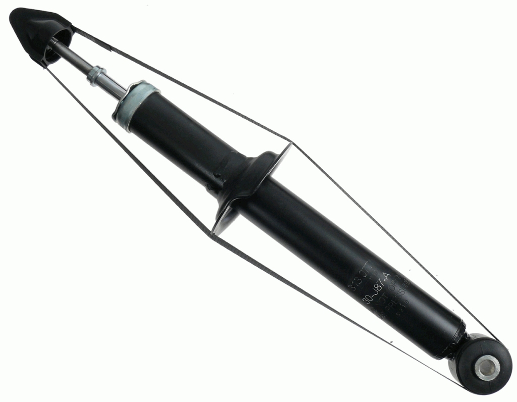 Amortizor MITSUBISHI COLT V (CJ_, CP_) 1300 (CJ1A) benzina 82 cai SACHS 313 977