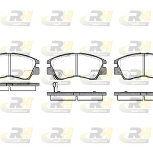 Placute frana MITSUBISHI L 300 III bus (P0_W, P1_W, P2_W, P3_W) 2.5 TD 4WD (P25W, P35W) diesel 87 cai ROADHOUSE 2275.02