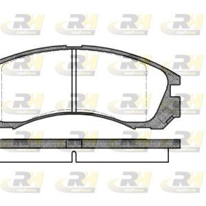 Placute frana MITSUBISHI L400 bus (PD_W, PC_W, PA_V, PB_V, PA_W) 2.4 (PA4W) benzina 128 cai ROADHOUSE 2354.22