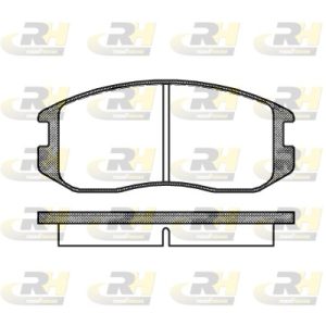 Placute frana MITSUBISHI LANCER VI (CJ_, CP_) 1.8 16V benzina 205 cai ROADHOUSE 2357.00