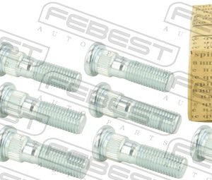 Bolt roata MITSUBISHI L200 (K3_T, K2_T, K1_T, K0_T) 2.5 TD 4WD (K34T) diesel 87 cai FEBEST 0484-002-PCS10