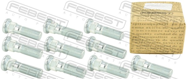 Bolt roata MITSUBISHI L200 / TRITON (KA_T, KB_T) 2.5 DI-D (KA4T) diesel 167 cai FEBEST 0484-002-PCS10