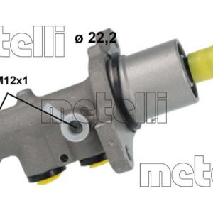 Pompa centrala frana MITSUBISHI COLT CZC VI Cabriolet (RG) 1.5 Turbo (Z37A) benzina 150 cai METELLI 05-1237