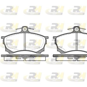 Placute frana MITSUBISHI CARISMA (DA_) 1.8 GDI (DA2A) benzina 122 cai ROADHOUSE 2582.00