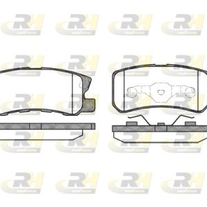 Placute frana MITSUBISHI OUTLANDER II (CW_W) 2.2 DI-D 4WD diesel 177 cai ROADHOUSE 2803.02