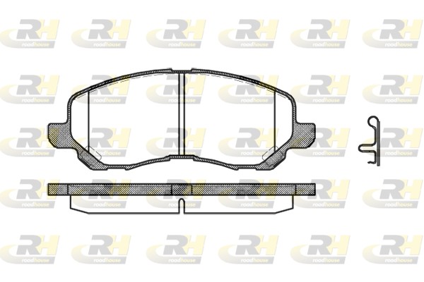 Placute frana MITSUBISHI ASX (GA_W_) 1.8 (GA3W) benzina 139 cai ROADHOUSE 2804.12