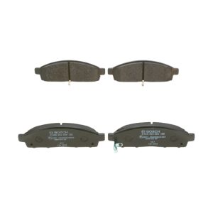 Placute frana MITSUBISHI L200 / TRITON (KA_T, KB_T) 2.5 DI-D 4WD (KB4T) diesel 178 cai BOSCH 0 986 494 268