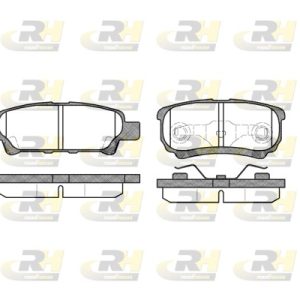 Placute frana MITSUBISHI LANCER VIII (CY_A, CZ_A) 1.6 MIVEC benzina 117 cai ROADHOUSE 21051.02