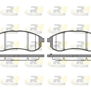 Placute frana MITSUBISHI L200 (K7_T, K6_T, K5_T) 2.5 TD 4WD (K74T) diesel 99 cai ROADHOUSE 21129.01