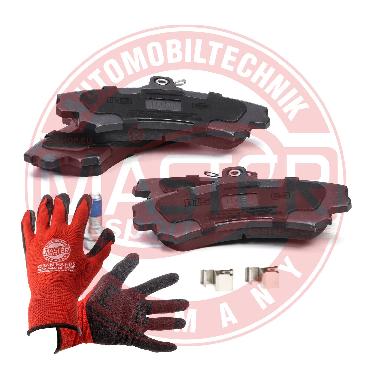 Placute frana MITSUBISHI CARISMA limuzina (DA_) 1.6 (DA1A) benzina 90 cai MASTERSPORT GERMANY 13046028302N-SET-MSP