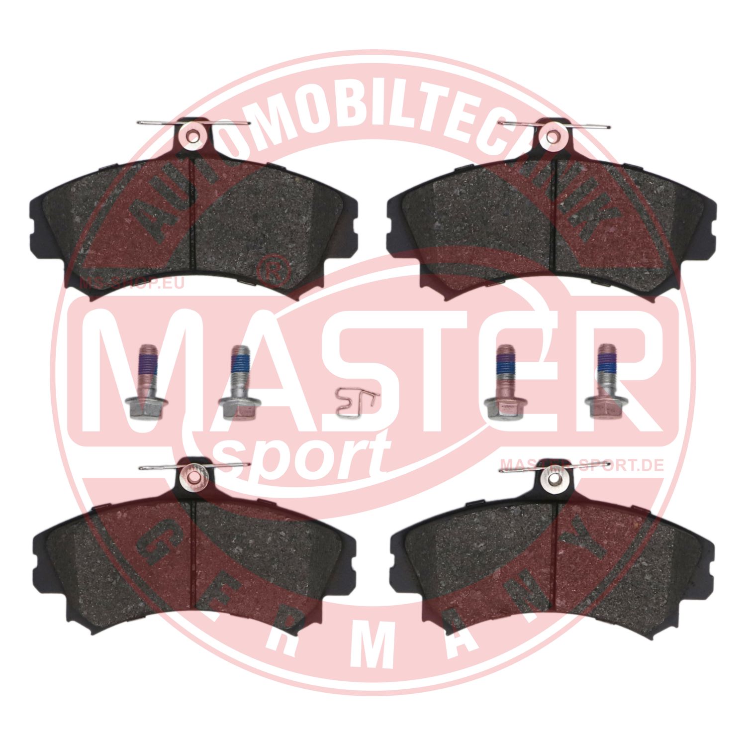 Placute frana MITSUBISHI COLT VI (Z3_A, Z2_A) 1.1 LPG Benzina/Autogaz (GPL) 75 cai MASTERSPORT GERMANY 13046028962N-SET-MS