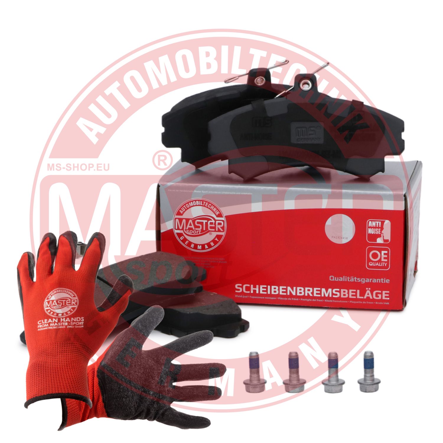 Placute frana MITSUBISHI COLT VI (Z3_A, Z2_A) 1.5 DI-D (Z38A) diesel 68 cai MASTERSPORT GERMANY 13046028962N-SET-MSP