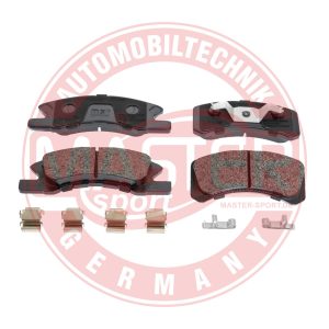 Placute frana MITSUBISHI MIRAGE VI limuzina (A1_A) 1.2 (A13A) benzina 80 cai MASTERSPORT GERMANY 13046057092N-SET-MS