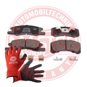 Placute frana MITSUBISHI MIRAGE / SPACE STAR VI hatchback (A0_A) 1.2 (A03A) benzina 80 cai MASTERSPORT GERMANY 13046057092N-SET-MSP