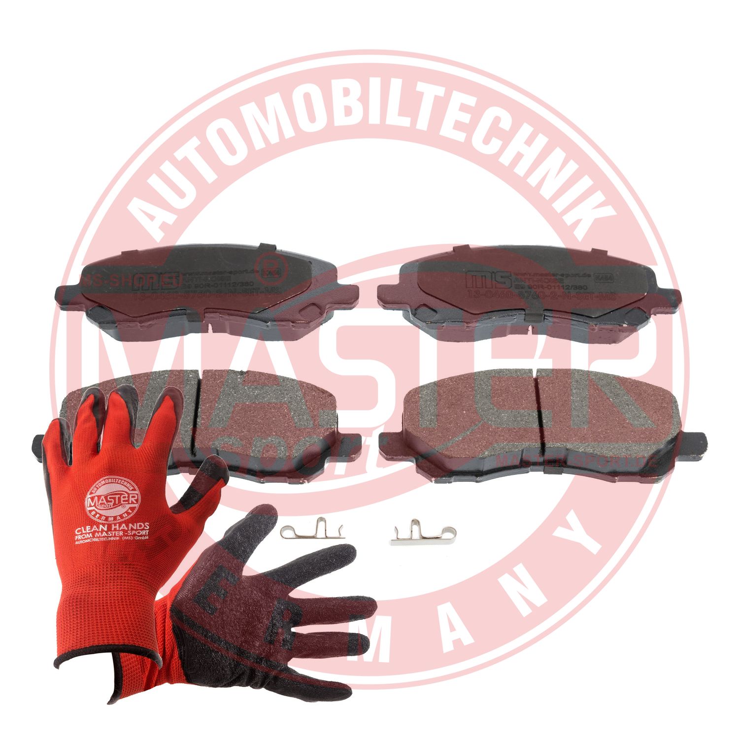 Placute frana MITSUBISHI LANCER VII (CS_A, CT_A) 1.6 (CS3A) benzina 98 cai MASTERSPORT GERMANY 13046057602N-SET-MSP